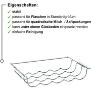 Siemens - Zubehör/Ersatzteile für Kühlgeräte Flaschenablage KS10Z020 verchromt f.iQ300