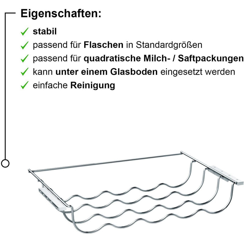 Siemens - Zubehör/Ersatzteile für Kühlgeräte Flaschenablage KS10Z020 verchromt f.iQ300