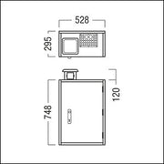 Zumtobel - Elektrisches Zubehör/Ersatzteile für Leuchten Funktionserhaltschrank E30 CEL nBoxSCabinet E30