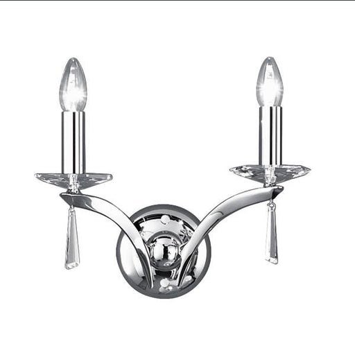 Brumberg Leuchten - Decken-/Wandleuchte Wandleuchte Stella 00800562 2Lp. E14/40W, chrom