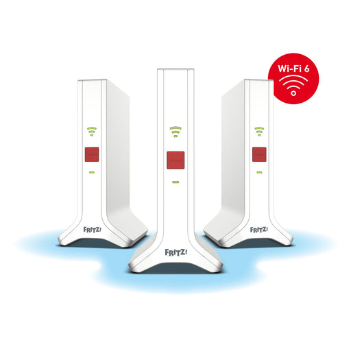 FRITZ - Netzwerk Router WLAN Router+Repeater FRITZ!MeshSet4200 3p 3000 AX,3er-Pack