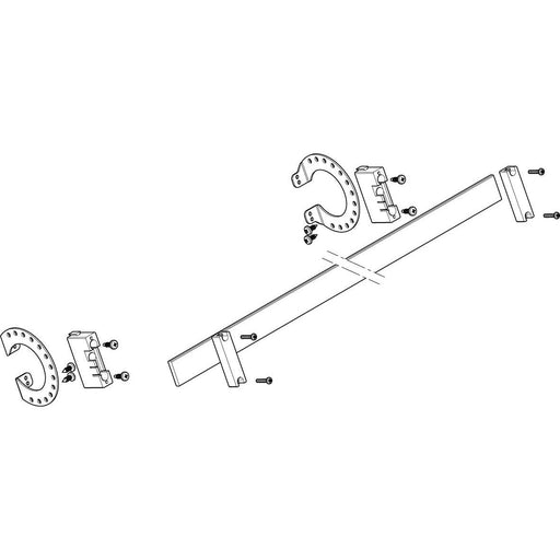 ABN - Verteilerfeld für Installationsverteiler Sammelschienen-Modul MXSC31341 3FB/1RE