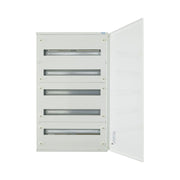 Eaton - Installationskleinverteiler Oberputz Flachverteiler BF-O-5/120-C komplett 5 Rei. Weiß