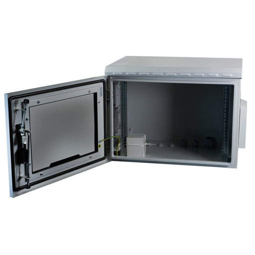 EFB-Elektronik - Netzwerkgehäuse Wandgehäuse 9HE 691709IP55.1G 19Zoll IP55, T:450mm