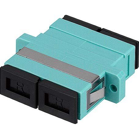 Rutenbeck - LWL-Kupplung SC-D Kupplung SC-D OM3 aqua OM3, aqua − 1 Stück by Rutenbeck
