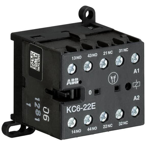 ABB Stotz S&J - Hilfsschütz, Relais Kleinhilfsschütz KC6-22E-01 24V DC