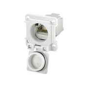 Weidmüller - Modularer Steckverbinder Einbauflansch IE-XM-RJ45/RJ45-IP67 RJ45 Buchse/Buchse