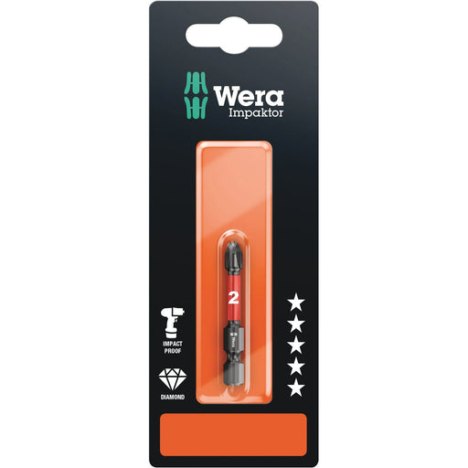 Wera - Bit 851/4 IMP DC SB SiS PH2x50mm