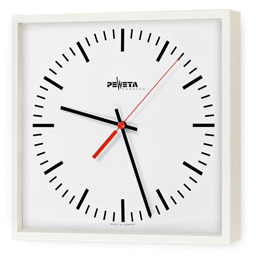 Peweta - Uhr Quarz-Batterie-Uhr 41.281.431 innen,1,5V,425x425mm
