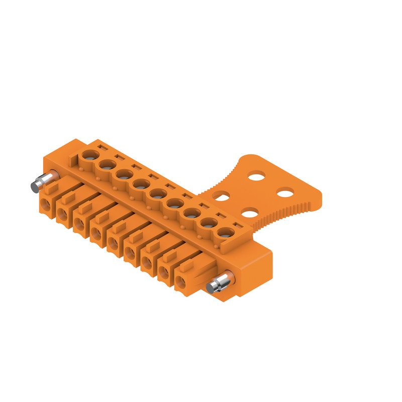 Weidmüller - Kabelsteckverbinder für Leiterplattensteckverbinder Verbinder 3.81mm BCZ 3.81/#1236600000 − 50 Stück