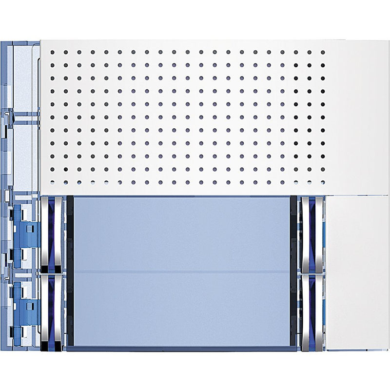 Legrand (BT) - Abdeckrahmen Frontblende Basis 2-reihig 351082 Allwhite,4 Ruftasten