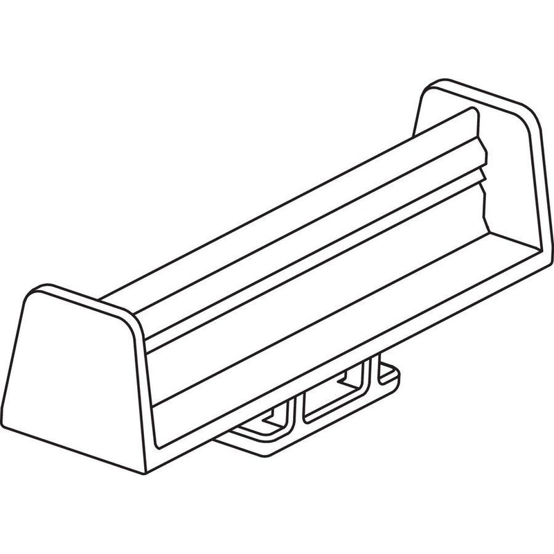 HellermannTyton - Kabelmarkierungssystem WIC Kennzeichnungsclip 561-06000(100) − 10 Stück