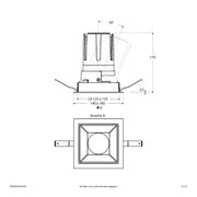 EVN Lichttechnik - Downlight/Strahler/Flutlicht LED-Einbauleuchte modular F03R09SM2530L55D Konfigurationstype