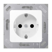 Jung - Steckdose SCHUKO-Steckdose 16A 250V CD 5120 BFKI WW m.Berührungsschutz