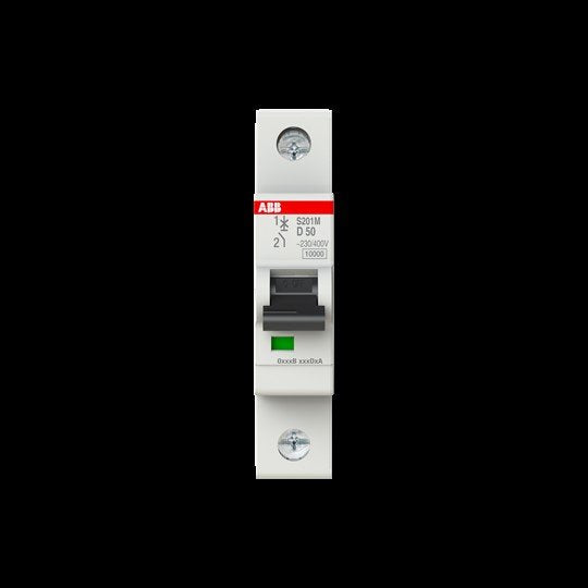ABB Stotz S&J - Leitungsschutzschalter Sicherungsautomat S201M-D50 10 kA, 50 A, 1P