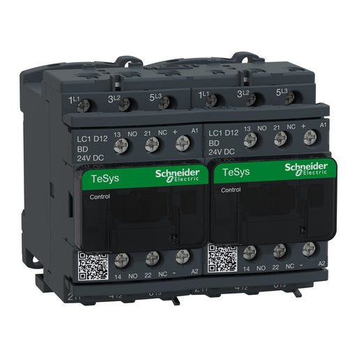 Schneider Electric - Schützkombination Wendeschützkombination LC2D12BDV 5,5kW/400V/AC3