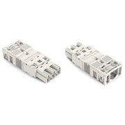 WAGO - Steckverbinder für steckbare Gebäudeinstallation Stecker 770-133 2x0,5-4mmq weiß − 25 Stück