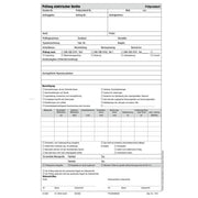 Beha-Amprobe - Dokumentation Prüfprotokollblock FTC00001279D für 0701/0702