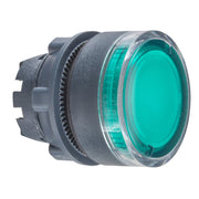Schneider Electric - Frontelement für Drucktaster Leuchttaster ZB5AW33 gn flach BA9S