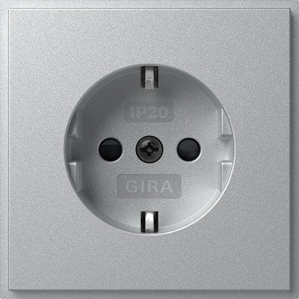 Gira - Steckdose SCHUKO-Steckd. SH (IP20) 445365 Gira TX_44 F Alu