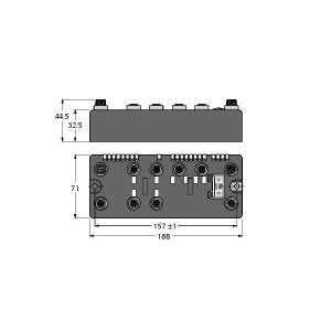 Turck - Feldbus, Dez. Peripherie - Funktions-/Technologie-Modul Compact Feldbus Station BLCDP-6M1 #6811178 für PROFIBUS-DPInter