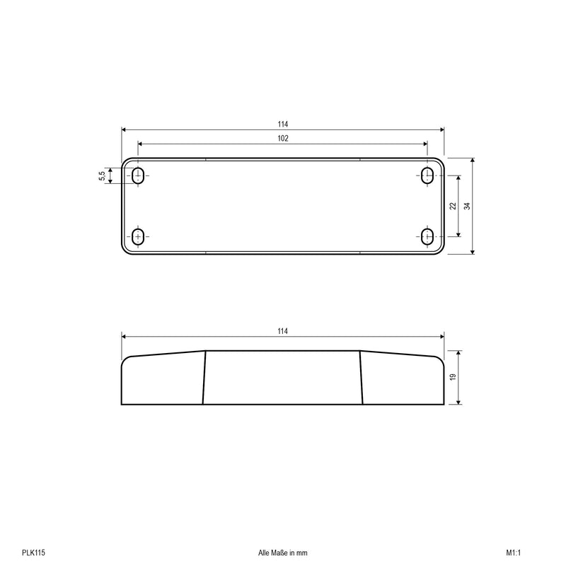 EVN Lichttechnik - LED-Betriebsgerät LED-Konverter PLK 115 350mA 1-15W
