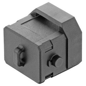 Harting - Schutzkappe für Industriesteckverbinder Abdeckkappe Buchseneinsatz 09100005500 − 10 Stück