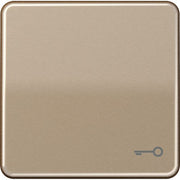 Jung - Abdeckung/Bedienelement für Installationsschalterprogramme Wippe Symbol TÜR gold brz CD 590 T GB für Taster