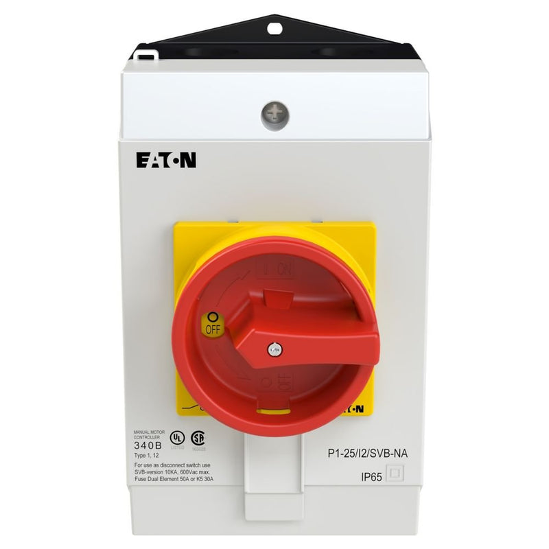 Eaton - Lasttrennschalter Hauptschalter 3polig 25A P1-25/I2/SVB-NA Aufbau Not-Aus