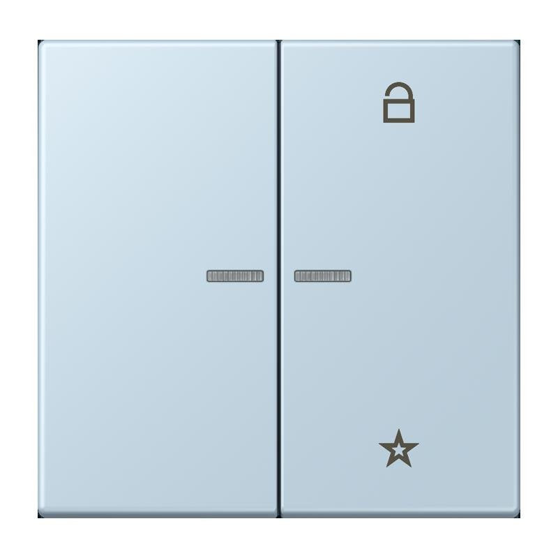 Jung - Bedienelement intelligent eNet Taster Universal 1f. FM LC 1701 208