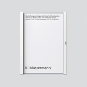 Siedle&Söhne - Zubehör/Ersatzteile für Türkommunikation Namensschild ws kpl. 200029786-00 f.TM 612-1 W