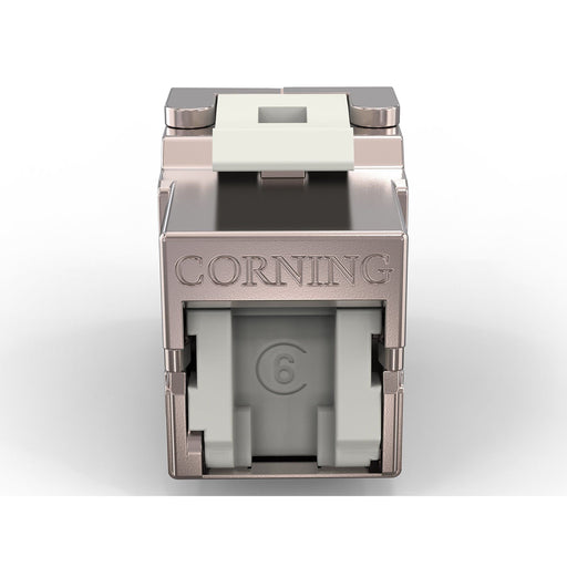 Corning - Modularer Steckverbinder RJ45 Keystone KAXESM-00101-C001-BP Kat. 6, BP24 − 24 Stück