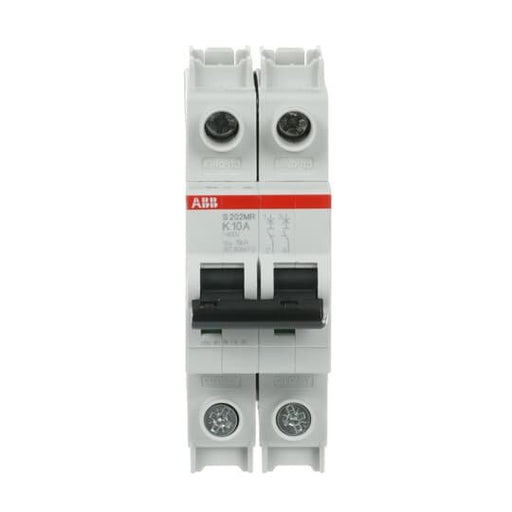 ABB Stotz S&J - Leitungsschutzschalter Sicherungsautomat S202MR-K10 10kA, 10A, 2P, RTT