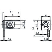 Telegärtner - Koax-Steckverbinder Kabelwinkelanschluß LPT AU 100021307 RG174/U,188A/U,316/U − 5 Stück