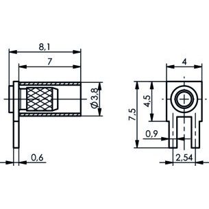 Telegärtner - Koax-Steckverbinder Kabelwinkelanschluß LPT AU 100021307 RG174/U,188A/U,316/U − 5 Stück