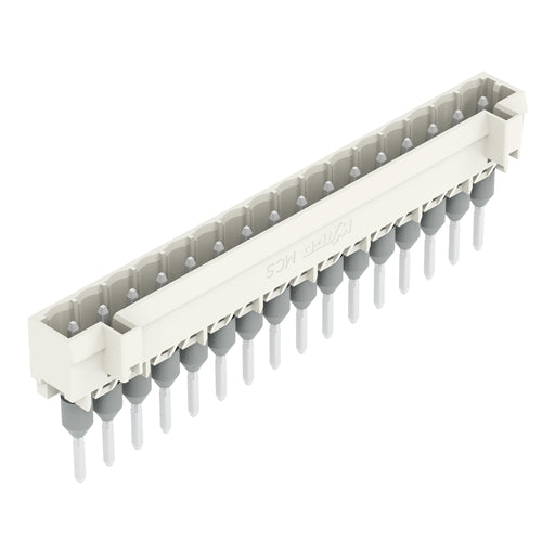 WAGO - Ein- und mehrpolige Klemmenleiste Stiftleiste f.Reihenklemm. 721-176/003-000 1,2x1,2mm,gerade,lgr − 50 Stück