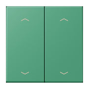 Jung - Abdeckung/Bedienelement für Installationsschalterprogramme Wippe mit Pfeilsymbolen LC 102 P 250 vert 59