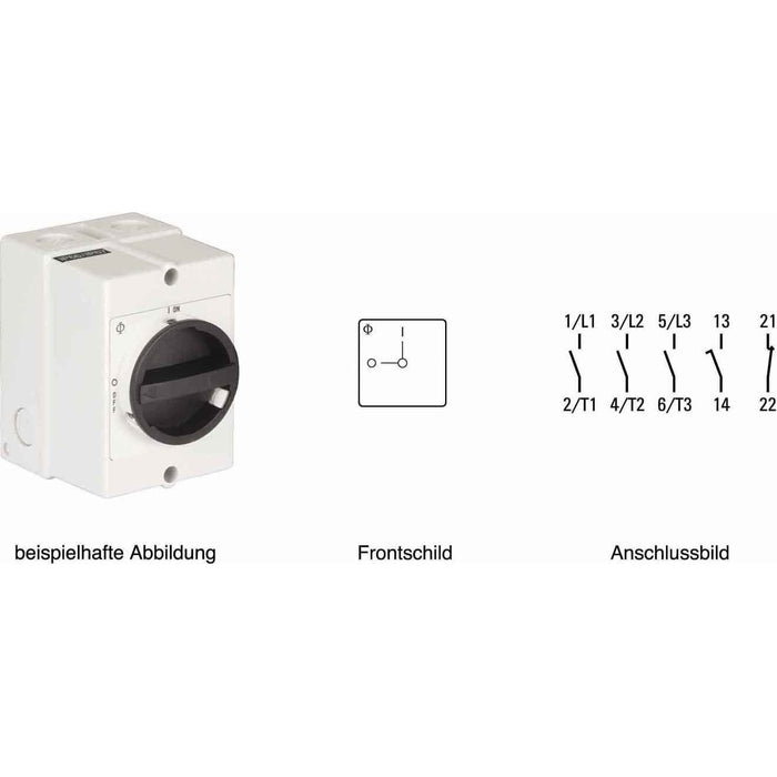 Kraus&amp;Naimer - Lastschalter Reparaturschalter KH25 T103/40 KL11V  − 1 Stück
