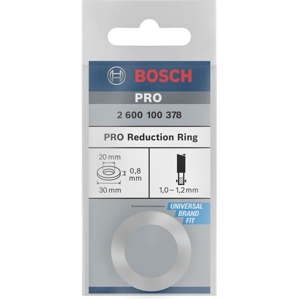 Bosch - Systemzubehör für Sägen (Akku/elektrisch/Druckluft) Reduzierring für PRO 2600100378 Kreissägeblatt 30 x