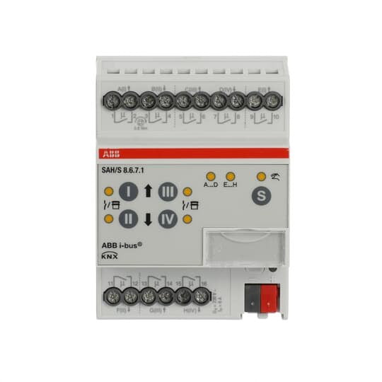 Busch-Jaeger - Bussystem-Schaltaktor Schalt-/Jalousiea SAH/S8.6.7.1