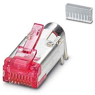 Phoenix Contact - Kontakteinsatz für Rundsteckverbinder RJ45-Stifteinsatz VS-08-ST-H21-RJ45 − 5 Stück