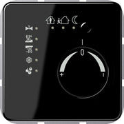 Jung - Bussystem-Raumtemperaturregler KNX Stetigregler sw CD 2178 SW mit int.Busankoppler
