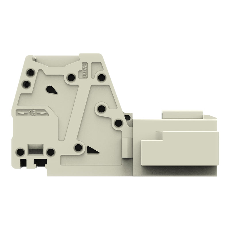 WAGO - Ein- und mehrpolige Klemmenleiste 1-Leiter-Stiftleiste 831-3202/109-000 CAGECLAMP,10mm²,lgr − 24 Stück