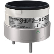Schneider Electric - Signalsäulenelement, Fuß mit Rohr Montagefuß XVUZ01Q silber