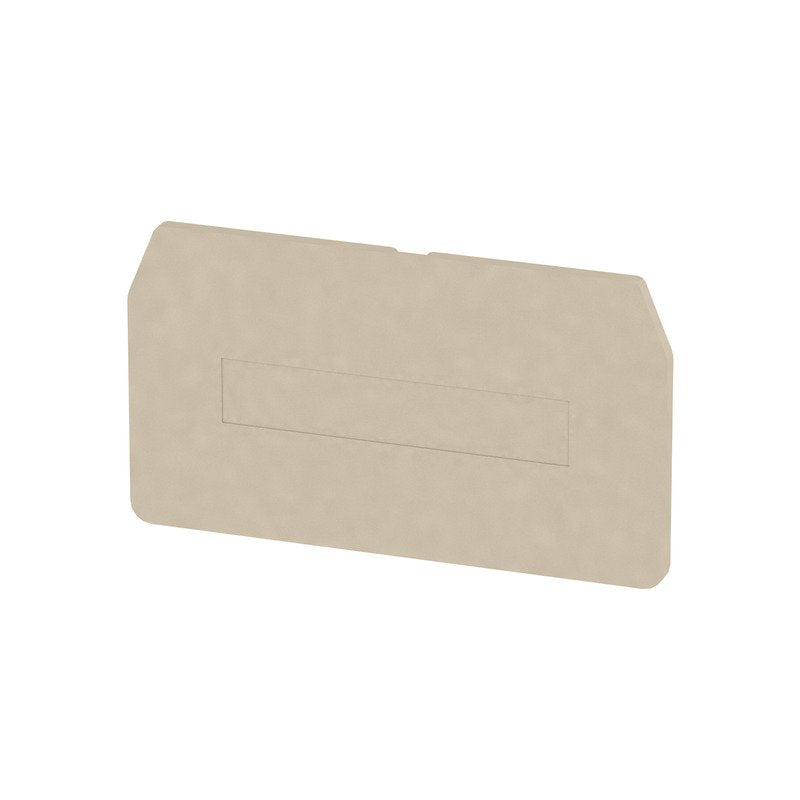 Weidmüller - Abschluss- und Zwischenplatte für Reihenklemme Abschlußplatte ZAP/TW 4 62x2x34,8mm