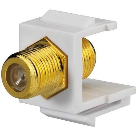 Rutenbeck - Koax-Steckverbinder Kommunikationsadapter KMK-BNC-F sw Keystone