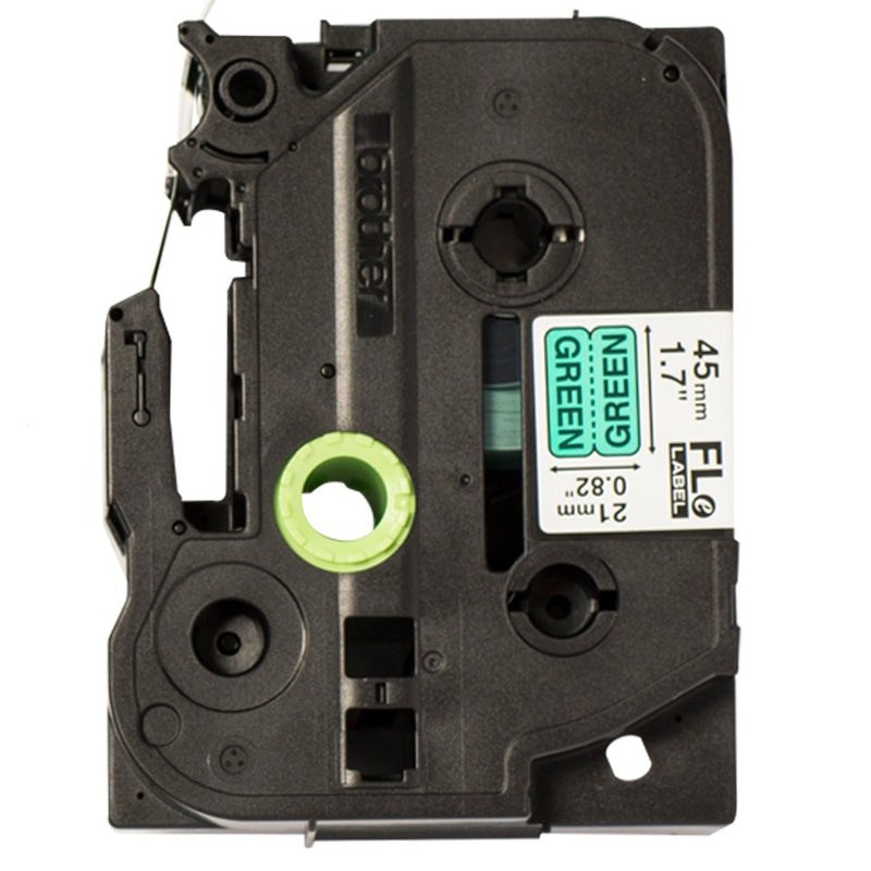 Brother - Verbrauchsmaterial für Telefax/Drucker/MFC Etiketten 21x45mm FLe-7511 gn/sw 72St/Kassette