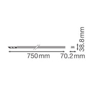 Ledvance - Tragschiene für Lichtbandsystem Tragschiene 8pol. TRUSYS#4099854193521 600m, ws