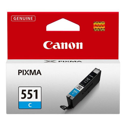 Canon - Verbrauchsmaterial für Telefax/Drucker/MFC Tintenpatrone CLI-551C 7mlcy cyan