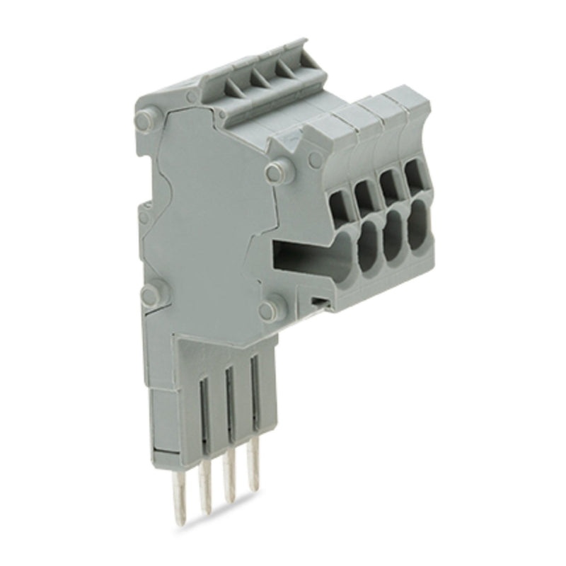 WAGO - Reihenklemmen-Steckadapter Steckverbinderleiste 2001-554 − 25 Stück